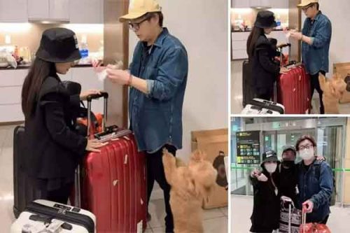 Vợ chồng Bà Nhân Vlog mệt mỏi, lặng lẽ về Nhật sau scandal