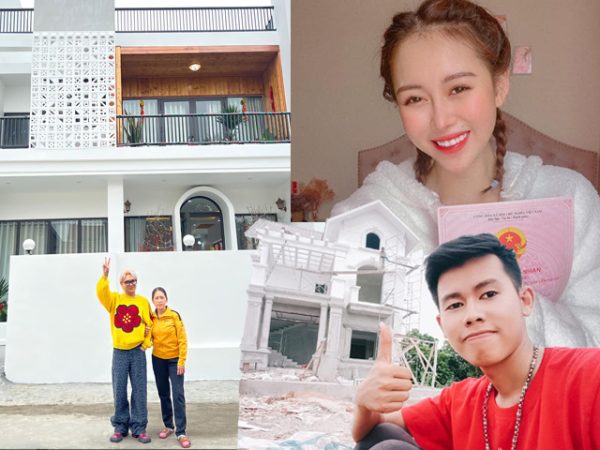 Phạm Thoại: Xây nhà khang trang báo hiếu người mẹ tần tảo Phạm Thoại là cái tên không quá xa lạ với cư dân mạng, nổi lên với những tranh cãi xung quanh phong cách ăn mặc độc lạ và phát ngôn xéo sắc. Kênh TikTok của Phạm Thoại hiện có 4 triệu lượt theo dõi và hơn 99 triệu lượt yêu thích. Những con số ấn tượng này và hoạt động kinh doanh online phát triển đem về nguồn thu nhập lớn cho nam TikToker. TikToker Phạm Thoại Nổi tiếng và kiếm ra tiền từ TikTok, Phạm Thoại quay về báo hiếu cho mẹ bằng việc xây nhà mới. Khởi công từ giữa năm 2022, dịp đầu năm mới 2023 vừa qua, ngôi nhà của mẹ con Phạm Thoại chính thức hoàn thành. Căn nhà được xây theo phong cách hiện đại, trần và sàn nhà được ốp gỗ, bên ngoài phủ màu trắng sang trọng. Từ nhà cấp 4 xập xệ cũ kĩ, Phạm Thoại xây nên căn biệt thự hoành tráng, rộng rãi thoải mái hơn để mẹ không lo bão hay dột nhà. Để có tiền phụ giúp đỡ đần cho mẹ, TikToker này từng làm qua nhiều nghề như phát tờ rơi, bảo vệ, bán bánh mì, phục vụ nhà hàng…trước khi bén duyên với TikTok. Nhiều người bày tỏ sự ngưỡng mộ trước sự có hiếu của Phạm Thoại cũng như khả năng kiếm tiền của anh chàng 27 tuổi này. Căn nhà cũ và mới của mẹ con Phạm Thoại Theo thông tin từng được chính Phạm Thoại chia sẻ, thành tích bán hàng của TikToker từng chạm đến con số 1,2 tỷ đồng với hơn 14.000 đơn hàng. Bên cạnh đó những nguồn thu từ việc nhận quảng cáo cho các thương hiệu, hàng quán…cũng đem về cho Phạm Thoại số tiền không nhỏ. Tạ Công Bằng: Bố mẹ mất sớm, nỗ lực xây nhà cho bà nội an hưởng tuổi già Làm TikTok từ năm 2018, Tạ Công Bằng cùng bà nội là hai nhân vật chính trên kênh. Thu hút sự quan tâm nhờ hình ảnh chân thành, mộc mạc đậm chất miền Tây. Sau nhiều năm chăm chỉ xây dựng nội dung trên TikTok và mở rộng việc kinh doanh các sản phẩm ăn uống qua mạng, Tạ Công Bằng có mức thu nhập ổn định. TikToker Tạ Công Bằng và bà nội Mới đây, nam TikToker chia sẻ hình ảnh khởi công xây dựng nhà để báo hiếu bà nội nhân dịp 8/3. Ba mẹ mất, Tạ Công Bằng và bà nội sống trong căn nhà tình thương được chính quyền giúp đỡ, hỗ trợ xây dựng. Tạ Công Bằng chia sẻ dù xây nhà mới nhưng không nỡ đập nhà cũ vì chứa đựng nhiều kỷ niệm của gia đình. Tuy nhiên sau thời gian dài sinh sống căn nhà bị xuống cấp cộng thêm tâm nguyện của bà nội muốn được ở nơi khang trang, vững chãi hơn nên Tạ Công Bằng đã nỗ lực, phấn đấu để xây dựng ngôi nhà mới tặng bà. Tạ Công Bằng cho biết quá trình xây dựng ngôi nhà mất khoảng 2 tháng. Nam TikToker bày tỏ, với anh bà nội là người phụ nữ vĩ đại nhất và luôn muốn đem đến những điều tốt đẹp cho bà. Bên cạnh việc xây nhà cho bà tại quê nhà Cà Mau, Tạ Công Bằng cũng hoàn thiện một cửa hàng cho riêng mình ở Cần Thơ để mở bán trực tiếp các sản phẩm được kinh doanh online từ trước đến nay. Đúng dịp 8/3, Tạ Công Bằng cùng bà nội cúng khởi công xây dựng nhà mới khang trang hơn Hiện Tạ Công Bằng đang sở hữu kênh TikTok có hơn 4,7 triệu lượt theo dõi và 131 triệu lượt yêu thích. Các video được đăng tải chủ yếu xoay quanh chủ đề ẩm thực miền Tây, cách nấu các món ăn do bà nội và Tạ Công Bằng cùng làm. Tạo được tiếng tăm trên mạng xã hội, nam TikToker bắt đầu kinh doanh những sản phẩm nhà làm và tạo công ăn việc làm cho nhiều người thân trong gia đình. Đồng Văn Hùng: Xây biệt thự khang trang 3 tỷ đồng báo hiếu mẹ ở tuổi 24 Với những ai là khán giả của các video về ẩm thực thôn quê trên Youtube, chắc hẳn không còn xa lạ gì với kênh “Ẩm thực mẹ làm” có nội dung, nhẹ nhàng và bình dị về cuộc sống của một gia đình gồm 2 mẹ con nơi vùng quê miền Bắc. Nhân vật chính là cô Dương Thị Cường và anh Đồng Văn Hùng. Anh Đồng Văn Hùng - Chủ kênh "Ẩm thực mẹ làm" Theo số liệu từ Social Blade vào tháng 3/2023, kênh Youtube “Ẩm thực mẹ làm” có hơn 1 triệu lượt đăng ký, 130 triệu lượt xem. Mức thu nhập trung bình hàng tháng từ Youtube của mẹ con cô Dương Thị Cường từ 179 USD - 2.900 USD (khoảng 4,2 triệu đồng - 68,6 triệu đồng) và hàng năm từ 2.200 USD - 34.500 USD (khoảng 52,1 triệu đồng - 817,3 triệu đồng). Với nguồn thu nhập ổn định, anh Đồng Văn Hùng khiến nhiều người ngưỡng mộ khi thông báo xây nhà mới tặng mẹ. Theo chia sẻ, sinh ra và lớn lên trong hoàn cảnh gia đình nghèo đói, thiếu thốn đủ thứ, mẹ đã phải lao động khổ cực vất vả kiếm từng đồng nuôi con nên người nên bản thân anh Hùng luôn cố gắng kiếm tiền để phụ giúp mẹ. Để có được số tiền xây dựng ngôi nhà mới tặng mẹ, anh Hùng đã nỗ lực trong suốt 8 năm (2014 - 2022), làm nhiều công việc từ công nhân, thợ chụp ảnh và Youtube. Ngôi nhà 3 tầng khang trang được anh Đồng Văn Hùng bắt đầu xây dựng vào năm 2020 trên mảnh đất do bà ngoại để lại, sau 2 năm đã hoàn thành vào cuối năm 2022. Tổng mức chi phí khoảng 3 tỷ đồng, được chi trả hết nhờ tiền tích góp trong 8 năm chăm chỉ làm việc. Ngôi nhà cũ và mới của gia đình cô Dương Thị Cường Dù xây căn nhà mới to và đẹp hơn nhưng anh Đồng Văn Hùng không đập bỏ nhà cũ mà vẫn giữ lại và quay video chủ yếu ở căn nhà này, nơi lưu giữ nhiều kỷ niệm từ thời còn khó khăn. Bên cạnh việc xây nhà cho mẹ, anh Đồng Văn Hùng cũng thực hiện tròn trọng trách của người con trai khi cưới về nàng dâu hiền và sinh cháu nội đầu lòng. Cuộc sống của gia đình anh Đồng Văn Hùng và cô Dương Thị Cường giờ đây ngập tràn niềm vui, tiếng cười và niềm hạnh phúc viên mãn sau những ngày tháng gian khổ. Việt Phương Thoa: Từ làm bưng bê đến trả hết nợ, xây nhà mới cho ba mẹ Việt Phương Thoa là một trong những nữ TikToker có kênh TikTok với lượng theo dõi “khủng” hơn 12,4 triệu follower và gần 500 triệu lượt yêu thích. Cùng với đó là kênh Youtube hơn 2,1 triệu lượt đăng ký. Đây là những con số khiến nhiều người làm nội dung trên mạng xã hội ao ước. Và tất nhiên độ phủ sóng rộng khắp của Việt Phương Thoa giúp cô nàng kiếm về nguồn thu lớn. TikToker Việt Phương Thoa Từ một cô gái ở miền quê Quảng Ngãi vào Sài Gòn làm nhiều việc như bưng bê, PG mỗi tiếng kiếm được 11.000 đồng…đến “idol tóp tóp”, Việt Phương Thoa giờ đã trả được nợ cho gia đình, xây nhà mới tặng bố mẹ và tự mua được nhà riêng tại Sài Gòn. Vào năm 2021, khi mới 23 tuổi, Việt Phương Thoa khoe đã “tậu” được nhà riêng ở Sài Gòn sau thời gian chăm chỉ làm việc. Đáng chú ý căn nhà nữ TikToker sở hữu là nhà phố, không phải chung cư nên được dự đoán có giá trị không hề nhỏ. Việt Phương Thoa cho biết dù mua nhà phố nhưng vẫn đang ở thuê chung cư vì thích sống chung cư hơn Trước đó vào năm 2018, Việt Phương Thoa đã giúp gia đình trả nợ, xây nhà mới để ba mẹ có cuộc sống tốt hơn. Hotgirl sinh năm 1998 cho biết với những người khác gia đình là hậu phương vững chắc còn với cô gia đình là động lực để cố gắng. Việt Phương Thoa xây nhà cho ba mẹ và tự mua nhà riêng ở Sài Gòn Bên cạnh việc chi tiền xây nhà, Việt Phương Thoa còn thường xuyên tổ chức cho cả đại gia đình đi du lịch nghỉ dưỡng nhiều nơi, đón ba mẹ vào Sài Gòn chăm sóc, mua quà tặng đắt tiền. Việt Phương Thoa cũng tích cực với các hoạt động từ thiện tại quê nhà cũng như Sài Gòn. Vào dịp Tết 2022, cô nàng từng chi hàng chục triệu đồng tặng quà cho người có hoàn cảnh khó khăn. Lê Bống: Xây nhà cho mẹ, mua đất, mua ô tô ở tuổi 27 Chắc hẳn nhiều người xe không còn xa lạ với cái tên Lê Bống, nữ TikToker đình đám có hơn 9,4 triệu lượt theo dõi. Mặc dù gây nhiều tranh cãi về phát ngôn cũng như hình ảnh trên mạng xã hội, nhưng không thể phủ nhận sự nổi tiếng đem về khoản thu nhập lớn cho Lê Bống. TikToker Lê Bống Lê Bống chia sẻ từ năm mới học lớp 7 đã có ước mơ xây cho gia đình một ngôi nhà thật to, năm 24 tuổi sẽ mua ô tô và đến 27 tuổi sẽ mua nhà. Cô nàng dần dần hiện thực hóa những ước mơ khi vào năm 2018 đã giúp bố mẹ xây một căn nhà khang trang hơn. Đến năm 2019 khi tròn 24 tuổi tự mua một chiếc ô tô để che nắng che mưa khi đi làm và đưa đón gia đình đi chơi xa. Đầu năm 2023, khi ở độ tuổi 27, dù chưa mua được nhà riêng nhưng Lê Bống cho biết đã “tậu” được một mảnh đất cùng em gái. Về ước mơ xa hơn, Lê Bống cho biết khi 40 tuổi sẽ xây được thật nhiều đường đến trường và trường học ho các bạn nhỏ vùng cao. Được biết Lê Bống không xuất thân trong gia đình giàu có, thậm chí có thời điểm bố mẹ phải rất vất vả để nuôi các chị em ăn học cô, trưởng thành. Trước đây, Lê Bống cùng gia đình sống trong một căn hộ tập thể nhỏ, xuống cấp, chật chội tại quận Hai Bà Trưng (Hà Nội). Lê Bống xây nhà cho ba mẹ, mua ô tô và mua đất khi mới 27 tuổi Từ năm học lớp 10, Lê Bống nhận vẽ hình họa tiết lên áo phông để kiếm tiền, mỗi chiếc nhận 50.000 đồng. Năm 2013, Lê Bống trượt đại học, không đỗ vào trường Đại học Mỹ thuật Công nghiệp Hà Nội vì thiếu 1 điểm. Sau 1 năm ôn thi lại, cô đỗ vào Khoa Thiết kế Nội thất của Đại học Mỹ thuật Công nghiệp Hà Nội. Trong khoảng thời gian sinh viên, Lê Bống vừa học vừa làm để tự kiếm tiền trang trải. Ngoài ra, nữ TikToker này còn truyền cảm hứng về việc nỗ lực giảm cân khi từng nặng 73kg đến sở hữu thân hình gọn gàng, quyến rũ.