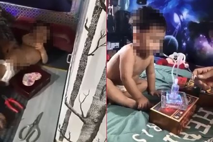 Công an truy tìm người hành hạ, cho bé trai ở Hóc Môn sử dụng chất cấm