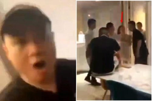 Chồng bắt quả tang vợ trong khách sạn chỉ quấn khăn tắm