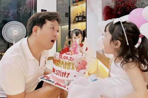 Trường Giang hé lộ thêm thông tin về con gái trong ngày sinh nhật