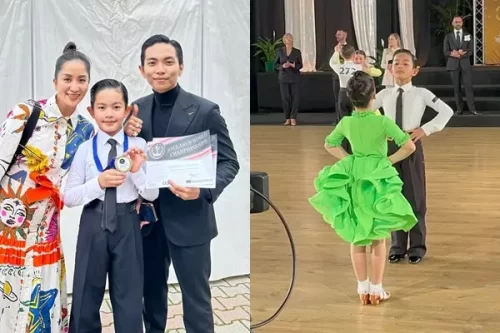 Mới 8 tuổi những con trai của Khánh Thi - Phan Hiển đã đoạt HCV, lập kỷ lục dancesport Việt