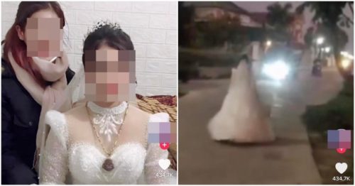 Xôn xao clip cô dâu đi bộ 7km về nhà mẹ đẻ vì phát hiện chồng ngoại tình