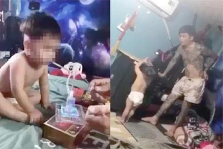 Mẹ và người tình khai gì về việc ép bé 3 tuổi hút chất nghi ma túy?