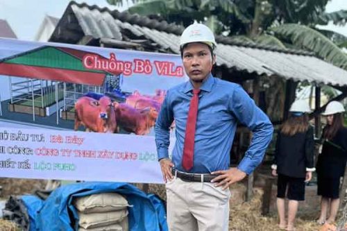 Xây chuồng bò theo phong cách "villa" Lộc Fuho gây bão mạng