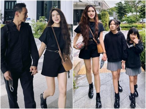 Tiểu thư Hà thành 31 tuổi làm mẹ 4 con, giờ U40 giàu có, đẹp nõn nà khiến Lý Hải đi đâu cũng sợ mất