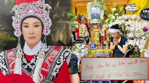 Bản viết tay vỏn vẹn 12 chữ cuối cùng của NS Vũ Linh