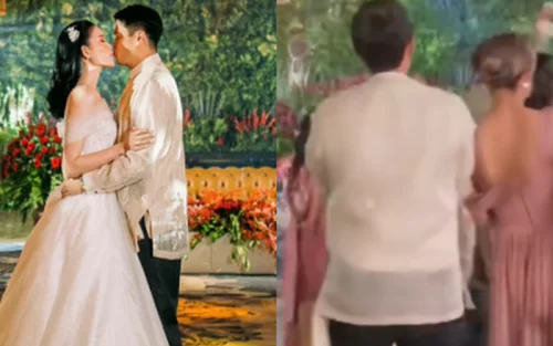 Vợ chồng Hà Tăng nhún nhảy trong tiệc cưới Phillip Nguyễn - Linh Rin, quý tử lần đầu lộ diện