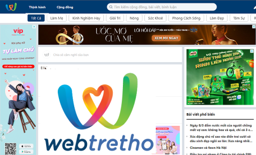 webtrethocủa ai