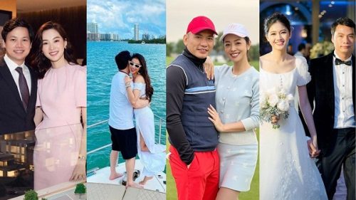 4 đại gia Việt là chồng của các hoa hậu: Có người 40 tuổi mới lên xe hoa