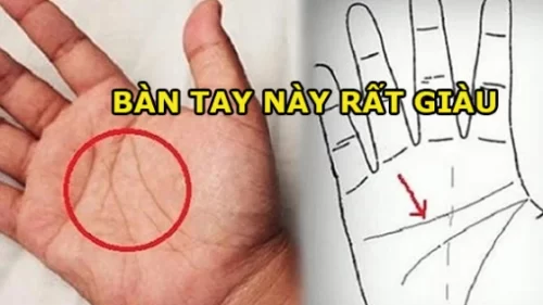 Bất kể là nam hay nữ lòng bàn tay có 3 điểm khác người này: Cuộc đời chẳng lo thiếu tiền tiêu
