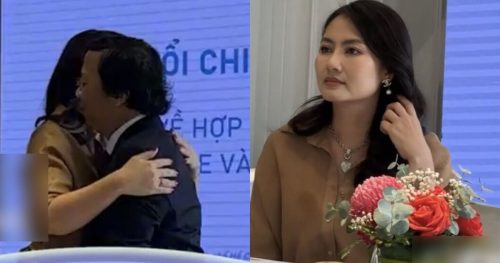Ngọc Lan bị nói làm trò hề: Ôm thắm thiết CEO bảo hiểm, vẫn ký tiếp hợp đồng