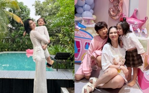 Ngọc Trinh diện áo bà ba mỏng tang khi về quê, dân tình phải dụi mắt vì 1 chi tiết