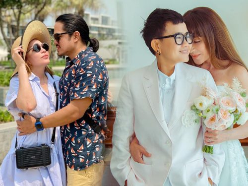 Nữ ca sĩ từng quỳ gối cầu hôn trai kém 12 tuổi, giờ làm đám cưới với chồng đồng giới