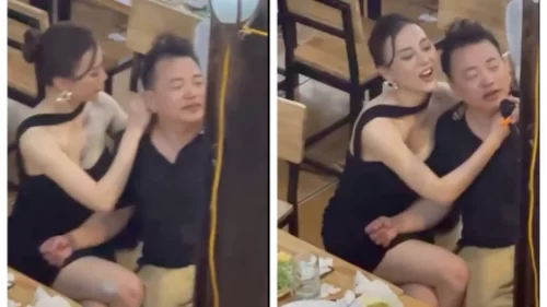 Xôn xao khoảnh khắc tình tứ của Phương Oanh và Shark Bình, hành động nữ diễn viên gây chú ý