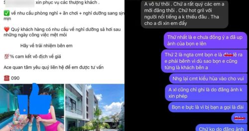 Chủ căn hộ tự ý sử dụng hình ảnh khách nữ từng thuê dịch vụ để PR khiếm nhã