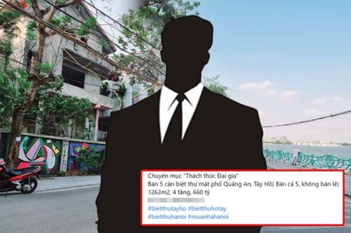 Bí ẩn chủ nhân 5 biệt thự Tây Hồ rao bán gần 660 tỷ đồng