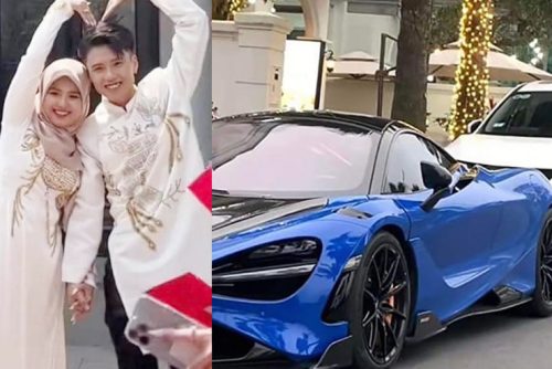 Dàn xe sang trong đám cưới Đạt Villa và bạn gái người Indonesia gây sốt