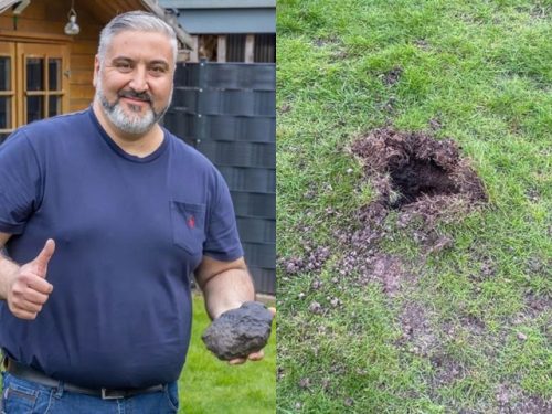 Đang ngồi uống cafe thì viên đá từ trên trời rơi xuống trúng nhà, người đàn ông đổi đời