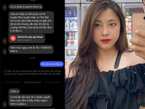 Lương Quỳnh Như, chị gái của Lương Hải Như (thiếu nữ mất tích) cho biết vào chiều ngày 11/5, cô có nhận được một tin nhắn từ người lạ thông báo về việc phát hiện một thi thể, bên trong túi xách có giấy tờ bị mờ nhưng đọc được tên là “Lương Hải Như", sinh ngày 19/1/1999. Vị trí trên Quốc lộ 1A, qua địa bàn huyện Phú Xuyên (Hà Nội). Lập tức Quỳnh Như liên hệ lại với người này để xác minh thông tin, đồng thời trình báo cơ quan Công an. Dù mỏng manh nhưng gia đình vẫn hy vọng đây là thông tin chính xác sau hơn 10 tháng ròng rã tìm kiếm con em. Gia đình thiếu nữ Lương Hải Như mất tích bị người lạ gửi tin báo phát hiện dấu vết, nhưng sau đó lại báo là "nhầm lẫn" - 1 Gia đình Hải Như nhận được thông báo về dấu vết của cô gái, vì thông tin ban đầu khá giống nên đã lập tức liên hệ lại và báo Công an để xác minh Tuy nhiên sau đó người báo tin chia sẻ lại chỉ là do nhầm lẫn, mong gia đình thông cảm, vì tài khoản cá nhân bị hack nên không kiểm soát được tin nhắn gửi đi. Quỳnh Như cho biết sau khi trình báo với cơ quan Công an thì mới biết phía bên kia chỉ thông tin nhầm lẫn, đồng thời xác định không có vụ việc phát hiện thi thể nào xảy ra trên địa bàn huyện Phú Xuyên như lời kể. Điều này khiến gia đình rất thất vọng và làm phiền đến cơ quan Công an. Gia đình thiếu nữ Lương Hải Như mất tích bị người lạ gửi tin báo phát hiện dấu vết, nhưng sau đó lại báo là "nhầm lẫn" - 2 Tuy nhiên sau đó người báo tin cho rằng vì tài khoản Facebook bị hack nên không thể kiểm soát được tin nhắn gửi đi Gia đình thiếu nữ Lương Hải Như mất tích bị người lạ gửi tin báo phát hiện dấu vết, nhưng sau đó lại báo là "nhầm lẫn" - 3 Nhiều người ở Phú Xuyên cũng cho biết trên địa bàn huyện không có vụ việc nào tương tự xảy ra trong ngày 11/5 Trong tâm thế mòn mỏi chờ đợi thông tin về Hải Như nhiều tháng qua, nên khi thấy được ai báo tin gia đình như thắp lên được một tia hy vọng và quyết tâm đi tìm, cũng như chưa kịp xác minh hết chính xác thông tin được gửi về nên sau đó chỉ nhận lại thất vọng. Bản thân Quỳnh Như cũng do quá cuống nên chưa kiểm chứng lại kỹ càng vì trước đó túi xách của Hải Như đã được tìm thấy cùng một số giấy tờ tuỳ thân. Vì thương em nên Quỳnh Như chỉ biết cách nhanh chóng liên hệ lại với người báo tin để duy trì chút hy vọng nhỏ nhoi. “Cứ thế này từ giờ mọi người bảo gia đình em phải tin những người báo tin sau như thế nào đây? Mong mọi người thông cảm, gia đình không thể chạy theo những lời nói không có căn cứ xác thực. Đây là bài học cho bản thân và gia đình" - Quỳnh Như chia sẻ. Chị gái cho biết hiện tại gia đình vẫn chưa tìm được Hải Như và đã tạm dừng việc tìm kiếm vì sức khoẻ của bố mẹ không cho phép. Trong khi đó bản thân Quỳnh Như một mình không thể đi tìm, nên khi nghe ngóng thông tin về em gái ở đâu đều rất nóng ruột và hy vọng dù là mong manh nhất. Đồng thời mong muốn những ai có ý định lợi dụng câu chuyện này để “câu view, câu like" hay trêu chọc hãy tránh xa gia đình, vì mọi việc đã quá đủ rối ren. Gia đình thiếu nữ Lương Hải Như mất tích bị người lạ gửi tin báo phát hiện dấu vết, nhưng sau đó lại báo là "nhầm lẫn" - 4 Quỳnh Như (bên phải) cùng gia đình nỗ lực tìm kiếm em gái nhiều tháng qua Trước đó vào ngày 14/7/2022, gia đình thông báo Lương Hải Như (sinh năm 1999, Chương Mỹ, Hà Nội) mất tích và trình báo Công an. Sau quá trình xác minh, lực lượng chức năng tìm được chiếc xe máy của Hải Như, nhưng người đi cuối cùng là bạn trai cũ tên T.N.T (sinh năm 1997), trên xe dính nhiều bùn đất và bị bỏ lại ở một bãi xe. Qua nhiều ngày tìm kiếm ở các khu vực sông hồ nghi ngờ nạn nhân có đi qua, lần lượt túi xách và dép của Hải Như được tìm thấy nhưng tung tích về người thì vẫn biệt tăm. Theo chia sẻ từ người chị gái, Hải Như và T.N.T trước đây từng yêu đương nhưng đã chia tay. Giữa cả hai có xảy ra mâu thuẫn tiền bạc và tình cảm. Trích xuất camera gần khu vực phòng trọ của T.N.T, tối ngày Hải Như mất tích, chàng trai này có xách một túi lớn đi ra ngoài và định vị điện thoại cũng cho thấy cô gái có đến nhà nam thanh niên này vào thời điểm đó. Tuy nhiên vì T.N.T được thông báo đã qua đời, nên việc điều tra liên quan gặp nhiều khó khăn. Công an đã đưa chó nghiệp vụ đến tìm kiếm quanh khu vực nhà T.N.T, cùng nhiều địa điểm khác nhưng không có kết quả. Gia đình thiếu nữ Lương Hải Như mất tích bị người lạ gửi tin báo phát hiện dấu vết, nhưng sau đó lại báo là "nhầm lẫn" - 5 Gia đình thiếu nữ Lương Hải Như mất tích bị người lạ gửi tin báo phát hiện dấu vết, nhưng sau đó lại báo là "nhầm lẫn" - 6 Một số hình ảnh trong quá trình tìm kiếm Lương Hải Như tại khu vực sông hồ nghi ngờ nạn nhân có đi qua Gia đình, lực lượng chức năng cùng các hội nhóm tích cực hỗ trợ tìm kiếm nhưng đến nay sau gần 10 tháng vẫn chưa có thông tin về thiếu nữ 24 tuổi. Được biết gia đình đã chi số tiền lớn thuê thợ lặn tìm ở khu vực sông hồ. Thậm chí đã lập bàn thờ vọng và cúng 49, 100 ngày cho Hải Như để trong trường hợp xấu nhất.