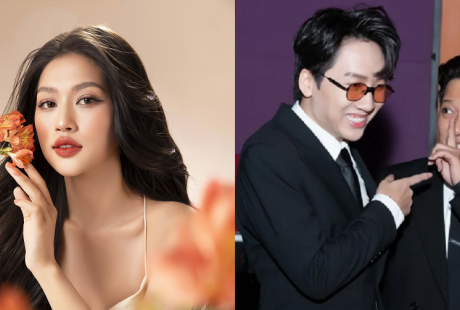 Xôn xao tin đồn Hoa hậu Thiên Ân hẹn hò với học trò của Trường Giang