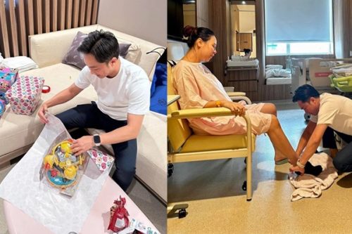 Cường Đô La khoe vừa chăm sóc Đàm Thu Trang, vừa cưng chiều con ngày 1/6