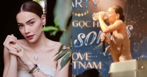 Hà Hồ lộ ảnh náo loạn ở tiệc đêm, nốc cạn bia gây choáng, dân mạng chỉ trích: Vậy sao dạy được con?