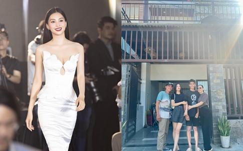 Tặng nhà mặt phố giá trị lớn cho bố mẹ sau 5 năm đăng quang, sự thật Hoa hậu Tiểu Vy giàu ra sao?