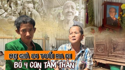 Mẹ 84 tuổi nhặt ve chai nuôi 4 con tâm thần đã qua đời: Tiếng khóc nức nở trong đám tang