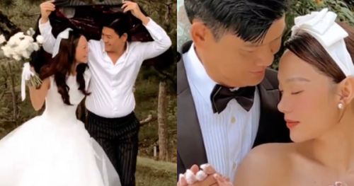 Minh Hằng lần đầu khoe ảnh cưới, chính thức để lộ mặt chồng đại gia trước thềm kỷ niệm 1 năm ngày cưới