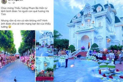 Lãnh đạo tỉnh Hà Tĩnh nói gì về bữa tiệc 'vinh quy bái tổ' của thiếu tướng Phạm Bá Hiền?