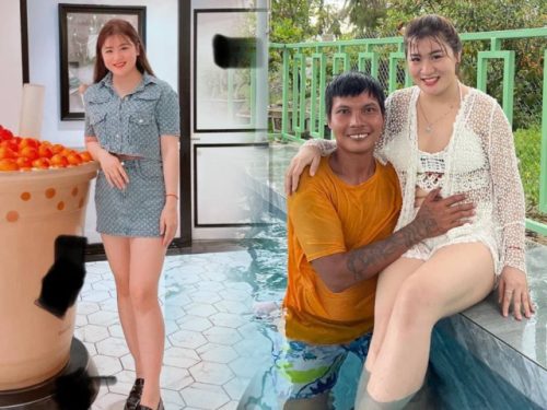 Đẻ xong chưa kịp về dáng, vợ Lộc Fuho bất ngờ thông báo đang mang bầu lần 2