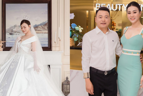 Xôn xao hình ảnh Phương Oanh diện váy cưới, ngày lên xe hoa sắp đến gần?
