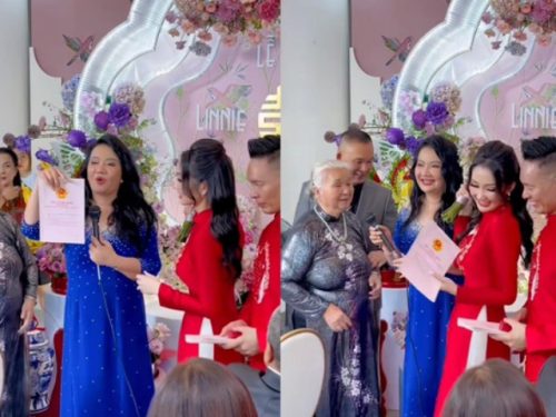 Cô dâu "số hưởng" nhất nhì Việt Nam: Nhận 26 sổ đỏ từ mẹ và bà nội, danh tính gây bất ngờ
