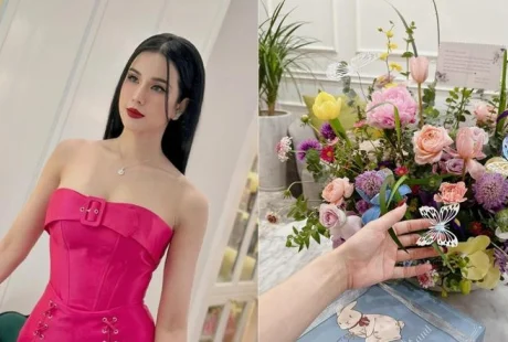 Diệp Lâm Anh khoe món quà từ một người đặc biệt giữa lúc bị chồng cũ tố ngoại tình với quản lý quán bar