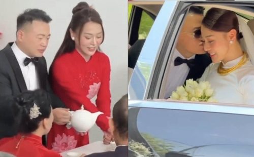 cập nhật lễ ăn hỏi của shark binh và phương oanh