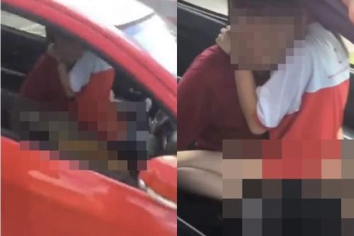 Thấy chiếc xe rung lắc trên đường, người dân nhức mắt khi nhìn cảnh tượng bên trong