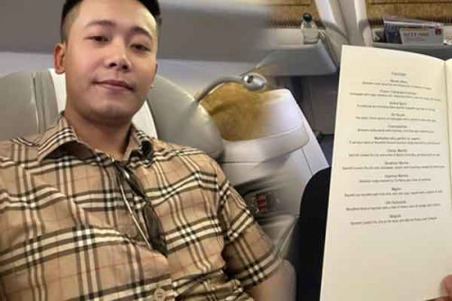 Quang Linh Vlogs bay hạng thương gia 100 triệu về Việt Nam nhưng cả chặng lại "ngồi im thin thít" vì lí do này