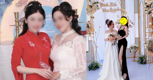 Cô dâu uất ức, mặt "sượng trân" khi bị em gái "qua mặt", CĐM phẫn nộ khi biết rõ sự tình