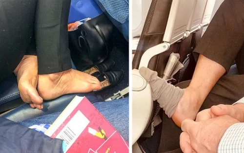 Tiếp viên hàng không tiết lộ 1 bí mật, nghe xong bạn sẽ không bao giờ cởi giày khi đi máy bay
