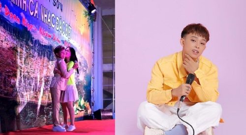 Hồ Văn Cường “đứng hình” vì bị fan nữ hôn lén ngay trên sân khấu