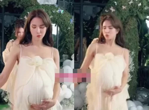 Diệp Lâm Anh gây xôn xao khi xuất hiện với bụng bầu to vượt mặt sau khi chia tay chồng