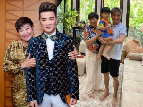 Sau 2 năm ly hôn, Đàm Vĩnh Hưng hội ngộ vợ cũ, thái độ của con dâu và mẹ chồng cũ gây chú ý