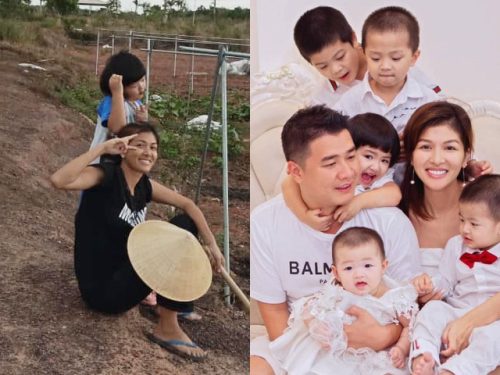 Từng được chồng đại gia tặng biệt thự 100 tỷ, "Hoa hậu 6 con" nay lam lũ, nhan sắc khó nhận ra