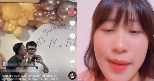 Quang Linh hôn trai lạ, chị gái liền lên tiếng nói rõ giới tính em trai, thái độ Thùy Tiên mới bất ngờ