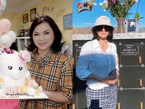 vợ chí tài vui vẻ sau 3 năm chồng qua đời