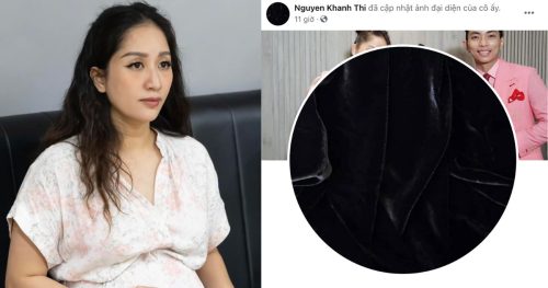 Khánh Thi để avatar đen, thái độ u uất khó hiểu dù chỉ mới sinh con, CĐM hoang mang tột độ