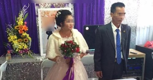 Chú rể bỏ trốn ngay lúc đám cưới, cô dâu làm lễ kết hôn với bố chồng gây xôn xao