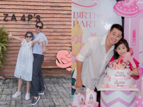 Bé Lavie đón lễ cùng bảo mẫu sau khi bố Phùng Ngọc Huy một mình về lại Mỹ