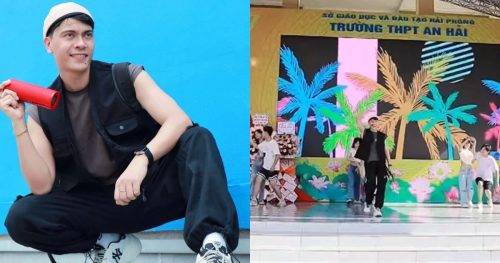 Thầy Phó hiệu trưởng Hải Phòng nhảy sung như idol trong lễ khai giảng